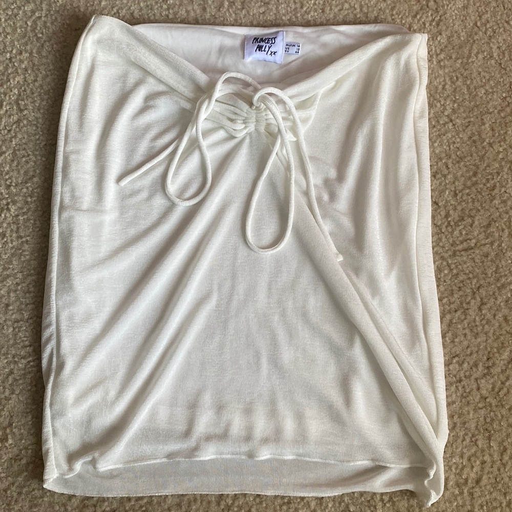 White mini shirt from Princess Polly:)